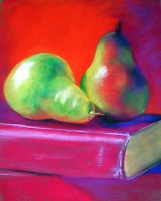 Pears and Book