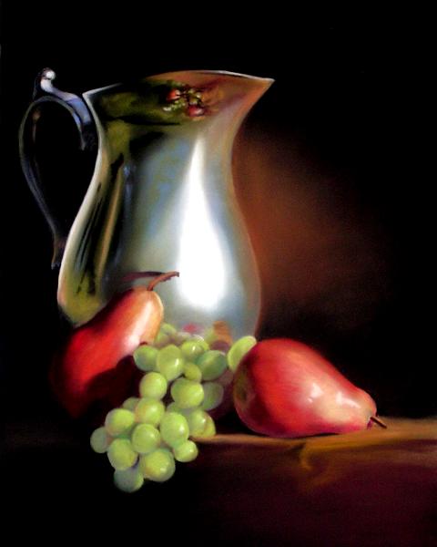 The silver pitcher